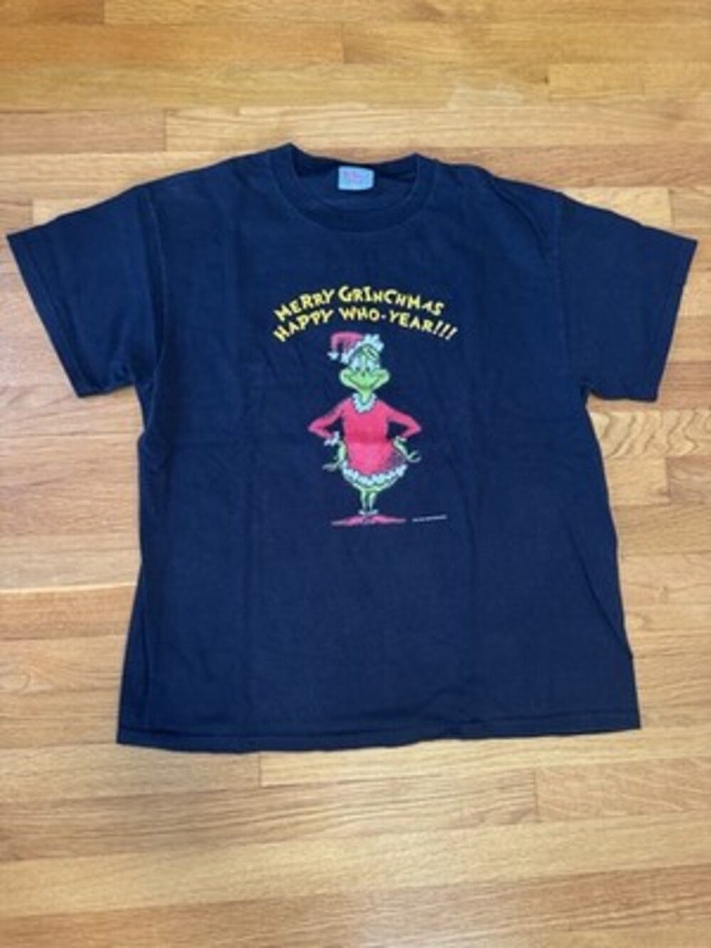 Black  Dr. Suess Brand The Grinch Graphic T Shirt Men’s Large  FREE SHIPPING